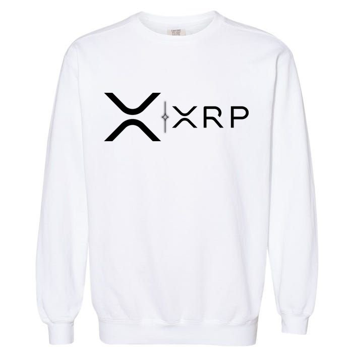 Ripple Xrp Coin Garment-Dyed Sweatshirt