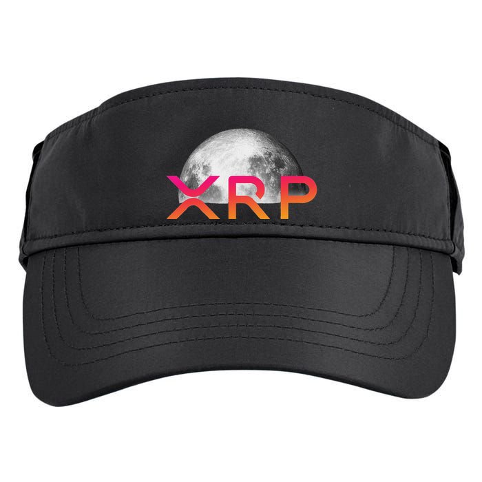 Ripple Xrp Coin Moon Xrp Army Crypto Cryptocurrency Xrp Adult Drive Performance Visor
