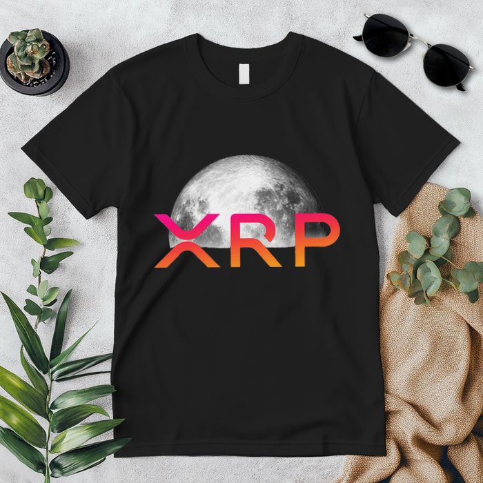 Ripple Xrp Coin Moon Xrp Army Crypto Cryptocurrency Xrp Premium T-Shirt