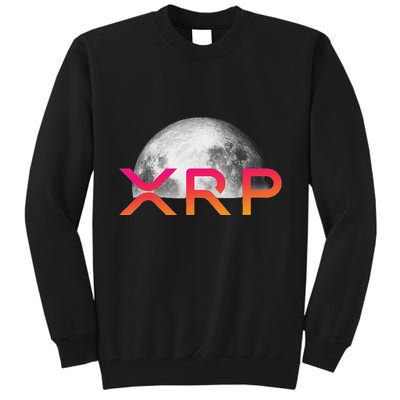Ripple Xrp Coin Moon Xrp Army Crypto Cryptocurrency Xrp Tall Sweatshirt
