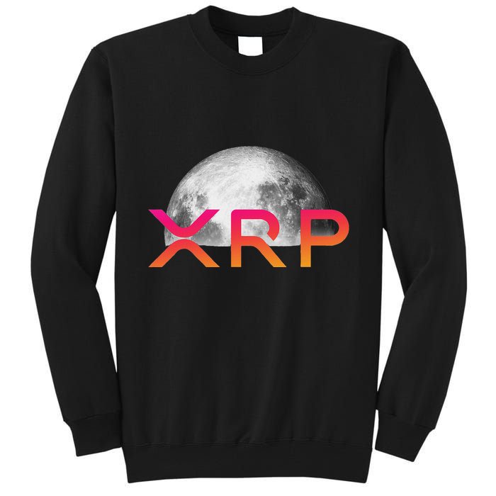 Ripple Xrp Coin Moon Xrp Army Crypto Cryptocurrency Xrp Tall Sweatshirt
