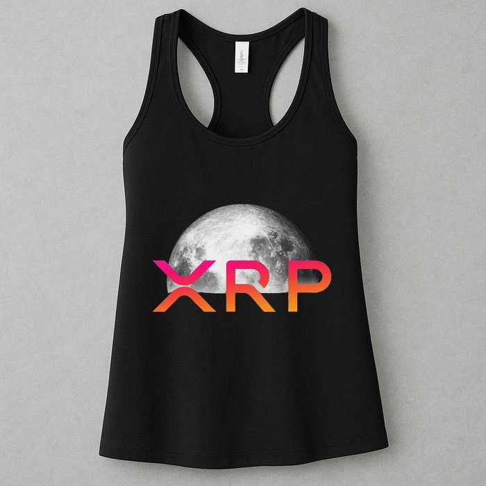 Ripple Xrp Coin Moon Xrp Army Crypto Cryptocurrency Xrp Womens Tank Top