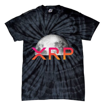 Ripple Xrp Coin Moon Xrp Army Crypto Cryptocurrency Xrp Tie-Dye T-Shirt