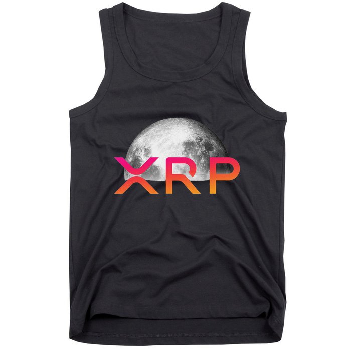 Ripple Xrp Coin Moon Xrp Army Crypto Cryptocurrency Xrp Tank Top