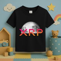 Ripple Xrp Coin Moon Xrp Army Crypto Cryptocurrency Xrp Toddler T-Shirt