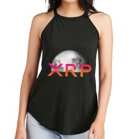 Ripple Xrp Coin Moon Xrp Army Crypto Cryptocurrency Xrp Women's Perfect Tri Rocker Tank