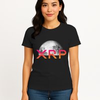 Ripple Xrp Coin Moon Xrp Army Crypto Cryptocurrency Xrp Women's T-Shirt