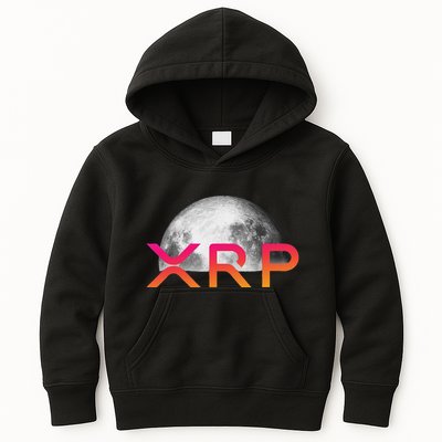 Ripple Xrp Coin Moon Xrp Army Crypto Cryptocurrency Xrp Kids Hoodie