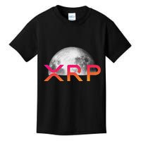 Ripple Xrp Coin Moon Xrp Army Crypto Cryptocurrency Xrp Kids T-Shirt