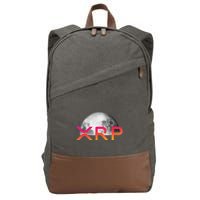 Ripple Xrp Coin Moon Xrp Army Crypto Cryptocurrency Xrp Cotton Canvas Backpack