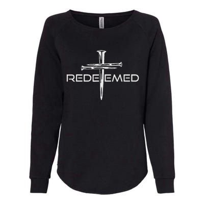 REDEEMED x Christian 4 Womens California Wash Sweatshirt