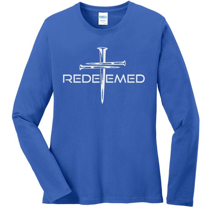 REDEEMED x Christian 4 Ladies Long Sleeve Shirt