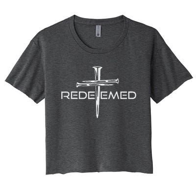 REDEEMED x Christian 4 Women's Crop Top Tee