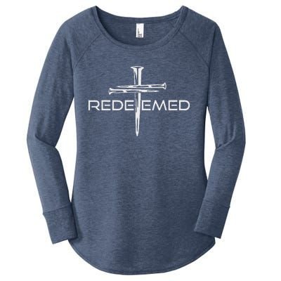 REDEEMED x Christian 4 Women's Perfect Tri Tunic Long Sleeve Shirt