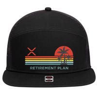 Ripple Xrp Crypto Blockchain Digital Currency Altchain 7 Panel Mesh Trucker Snapback Hat