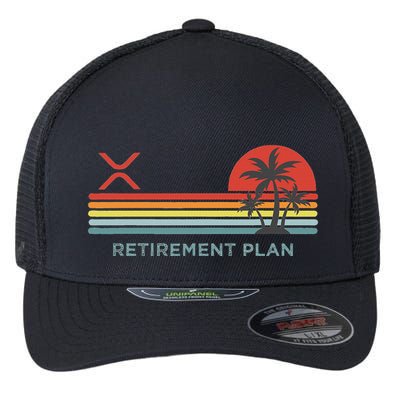Ripple Xrp Crypto Blockchain Digital Currency Altchain Flexfit Unipanel Trucker Cap