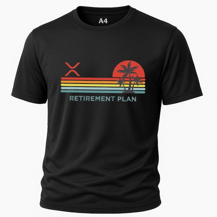 Ripple Xrp Crypto Blockchain Digital Currency Altchain Cooling Performance Crew T-Shirt