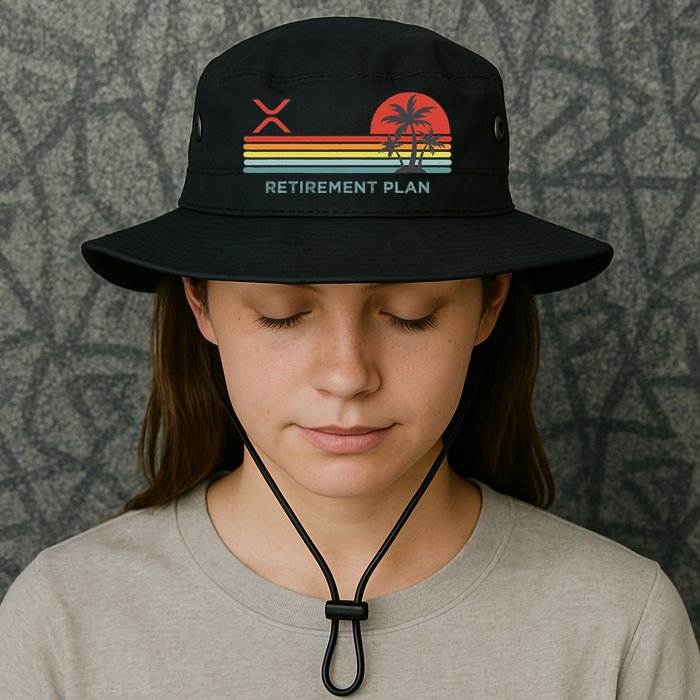 Ripple Xrp Crypto Blockchain Digital Currency Altchain Bucket Hat