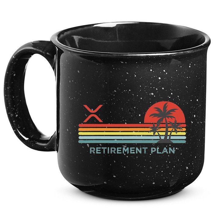 Ripple Xrp Crypto Blockchain Digital Currency Altchain 15oz Campfire Ceramic Mug