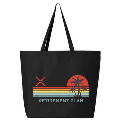 Ripple Xrp Crypto Blockchain Digital Currency Altchain 25L Jumbo Tote