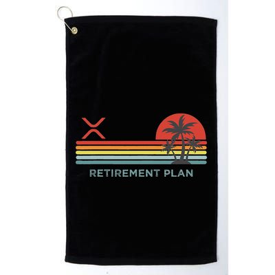 Ripple Xrp Crypto Blockchain Digital Currency Altchain Golf Towel