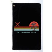 Ripple Xrp Crypto Blockchain Digital Currency Altchain Golf Towel