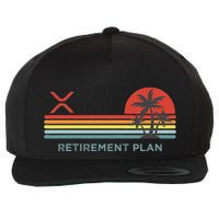 Ripple Xrp Crypto Blockchain Digital Currency Altchain Wool Snapback Cap
