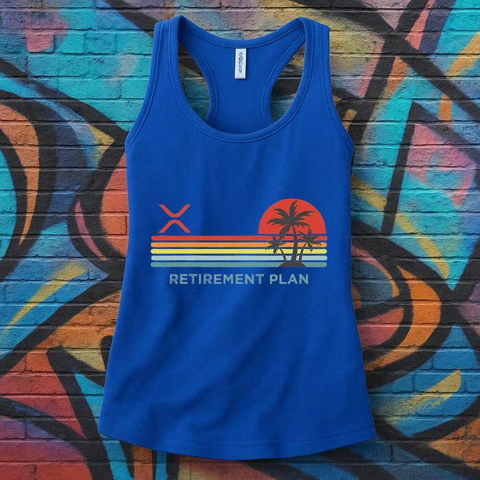 Ripple Xrp Crypto Blockchain Digital Currency Altchain Womens Tank Top
