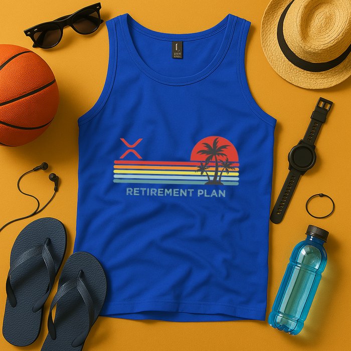 Ripple Xrp Crypto Blockchain Digital Currency Altchain Tank Top