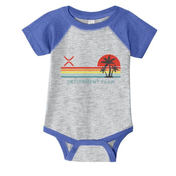 Ripple Xrp Crypto Blockchain Digital Currency Altchain Infant Baby Jersey Bodysuit