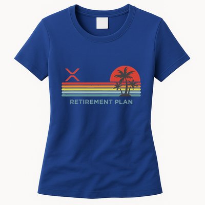 Ripple Xrp Crypto Blockchain Digital Currency Altchain Womens T-Shirt