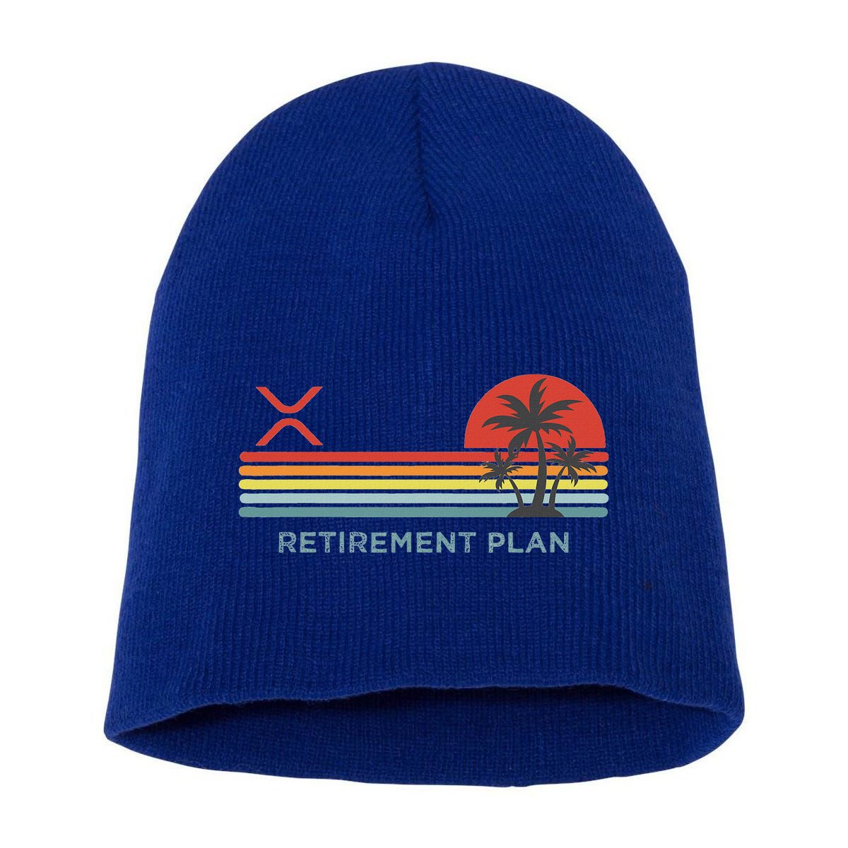 Ripple Xrp Crypto Blockchain Digital Currency Altchain Short Acrylic Beanie