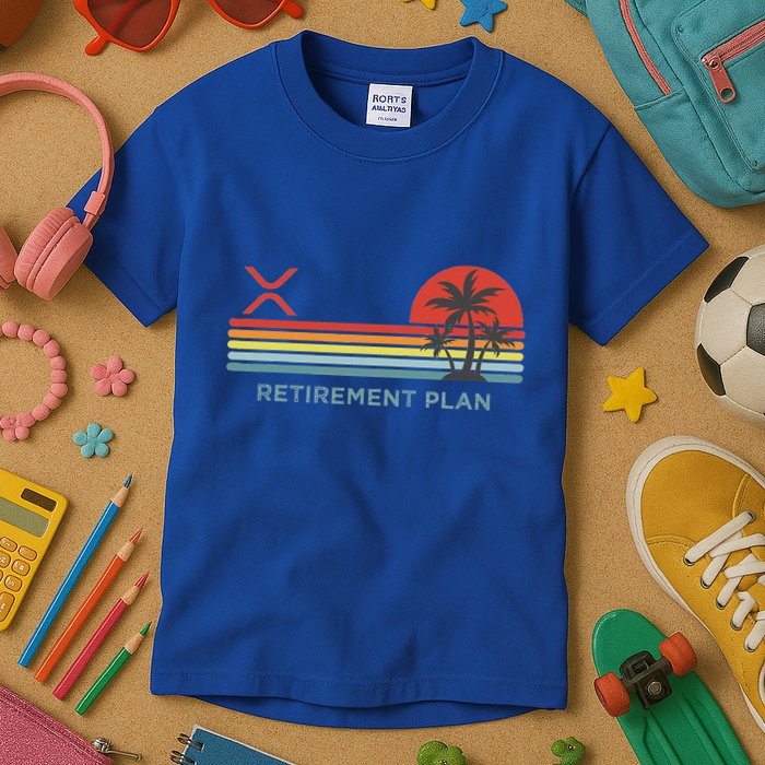 Ripple Xrp Crypto Blockchain Digital Currency Altchain Kids T-Shirt