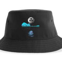 Ripple Xrp Guitar Lake Moon Sustainable Bucket Hat