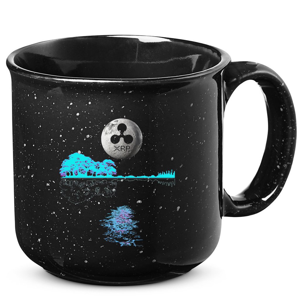Ripple Xrp Guitar Lake Moon 15oz Campfire Ceramic Mug