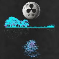 Ripple Xrp Guitar Lake Moon Hat