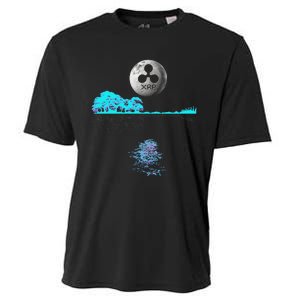 Ripple Xrp Guitar Lake Moon Ripple Hodler Cooling Performance Crew T-Shirt