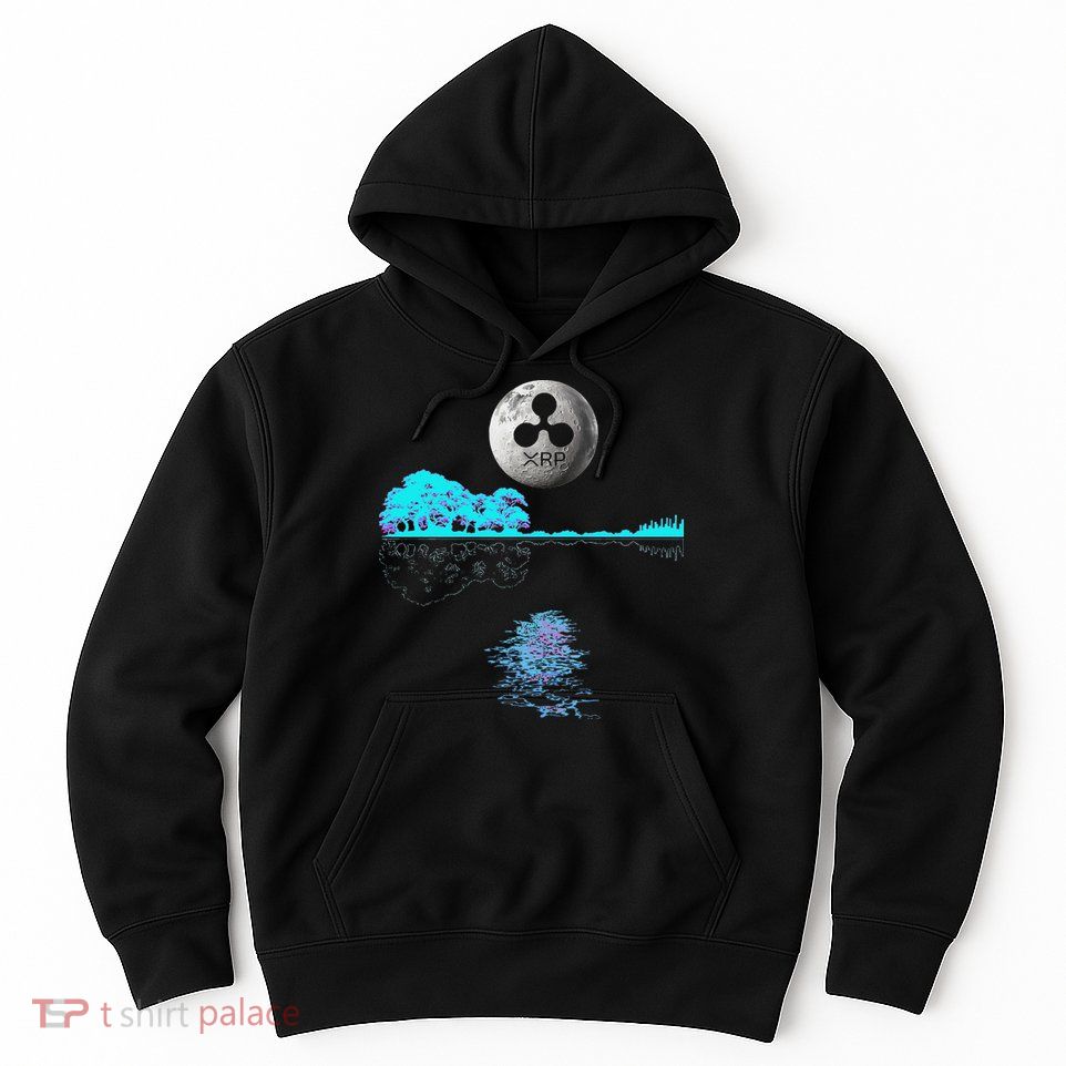 Ripple Xrp Guitar Lake Moon Ripple Hodler Hoodie