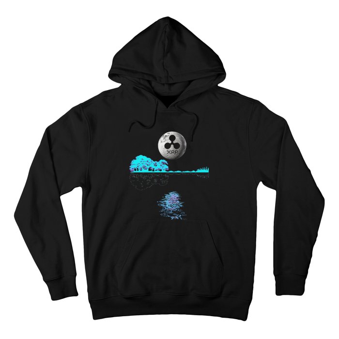 Ripple Xrp Guitar Lake Moon Ripple Hodler Hoodie