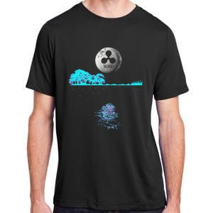 Ripple Xrp Guitar Lake Moon Ripple Hodler Adult ChromaSoft Performance T-Shirt