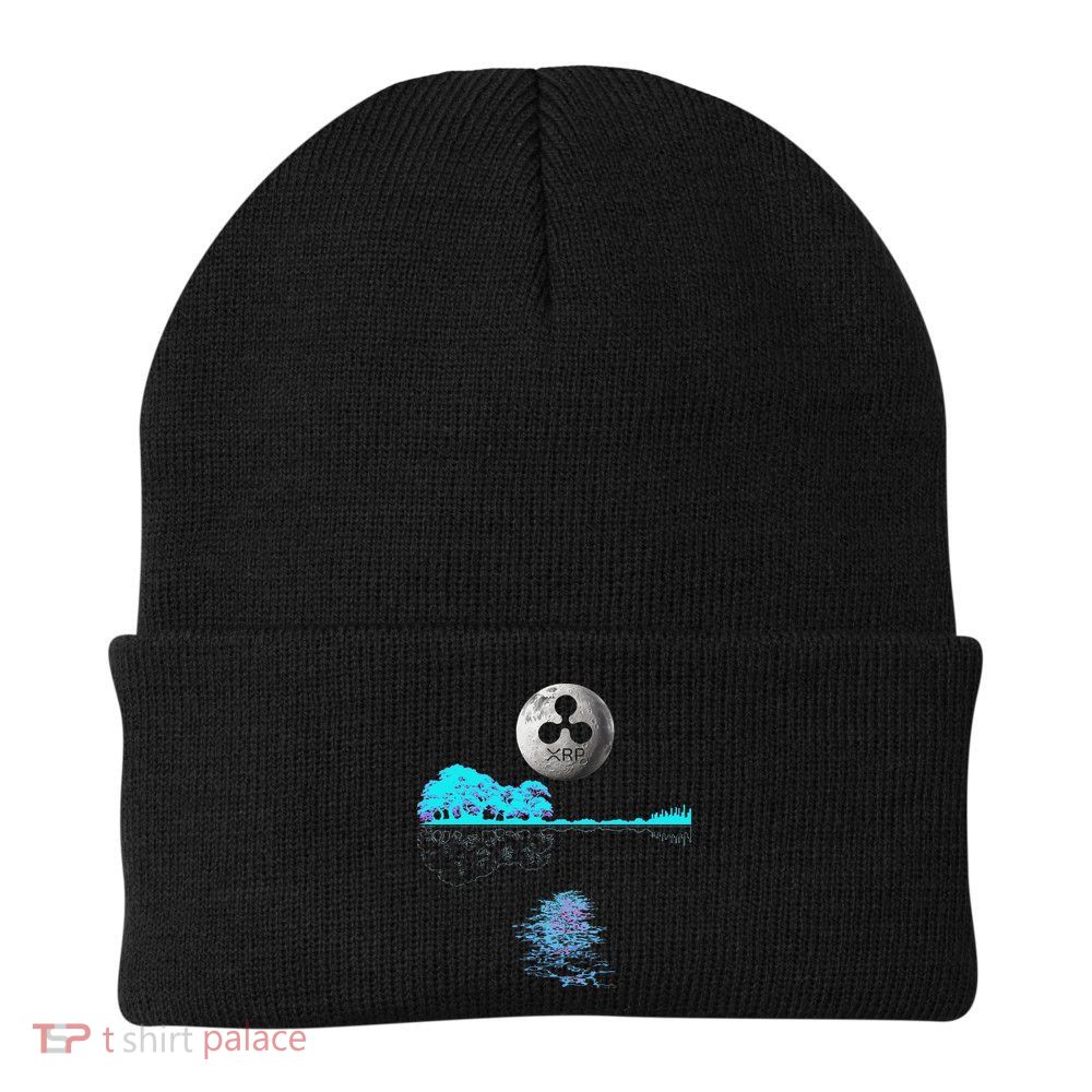 Ripple Xrp Guitar Lake Moon Ripple Hodler Beanie
