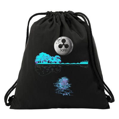 Ripple Xrp Guitar Lake Moon Ripple Hodler Drawstring Bag