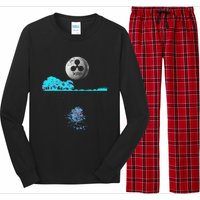 Ripple Xrp Guitar Lake Moon Ripple Hodler Long Sleeve Pajama Set