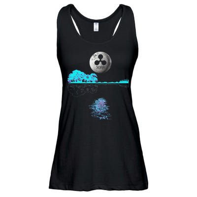 Ripple Xrp Guitar Lake Moon Ripple Hodler Ladies Essential Flowy Tank