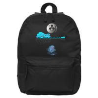 Ripple Xrp Guitar Lake Moon Ripple Hodler 16 in Basic Backpack