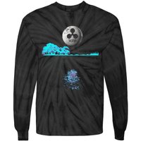 Ripple Xrp Guitar Lake Moon Ripple Hodler Tie-Dye Long Sleeve Shirt