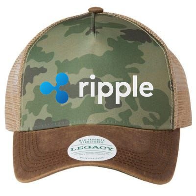 Ripple Xrp Logo Crypto Trading Trader Gift Cryptocurrency Legacy Tie Dye Trucker Hat
