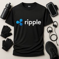 Ripple Xrp Logo Crypto Trading Trader Gift Cryptocurrency Performance Shirt
