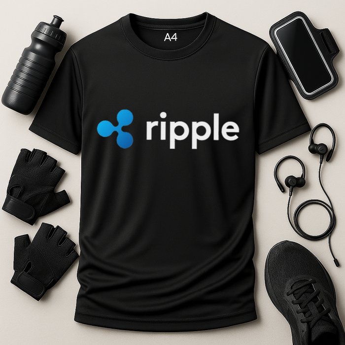 Ripple Xrp Logo Crypto Trading Trader Gift Cryptocurrency Performance Shirt