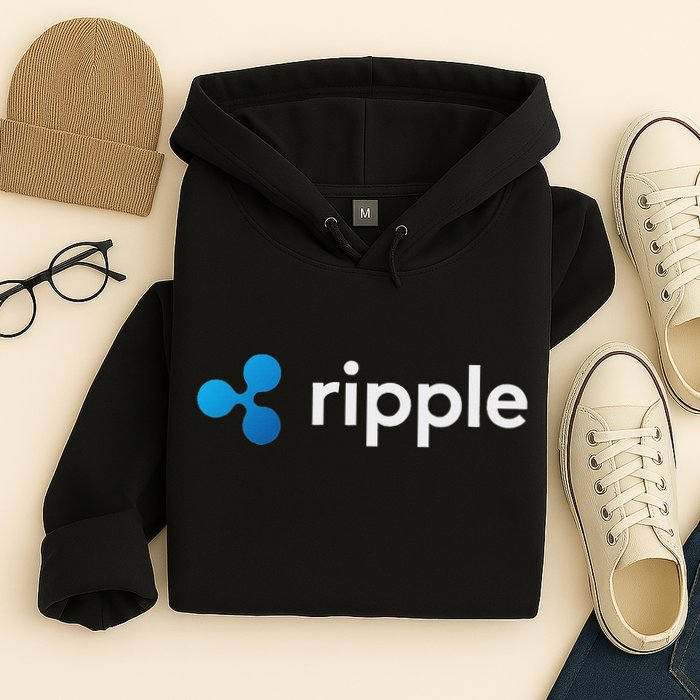 Ripple Xrp Logo Crypto Trading Trader Gift Cryptocurrency Hoodie